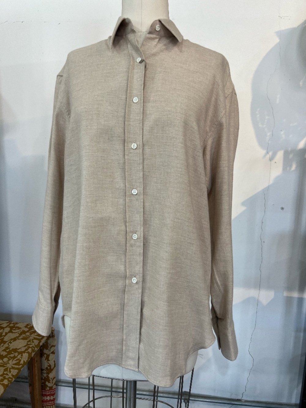 Emanuele Maffeis Button Down Long Sleeve Shirt